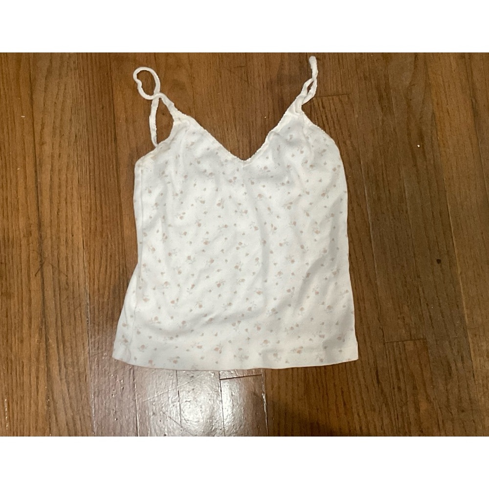 Brandy Melville floral tank top